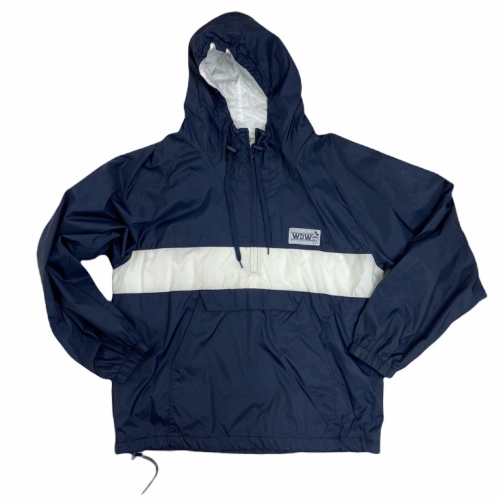 Mickey Mouse vintage bevy white windbreaker. L